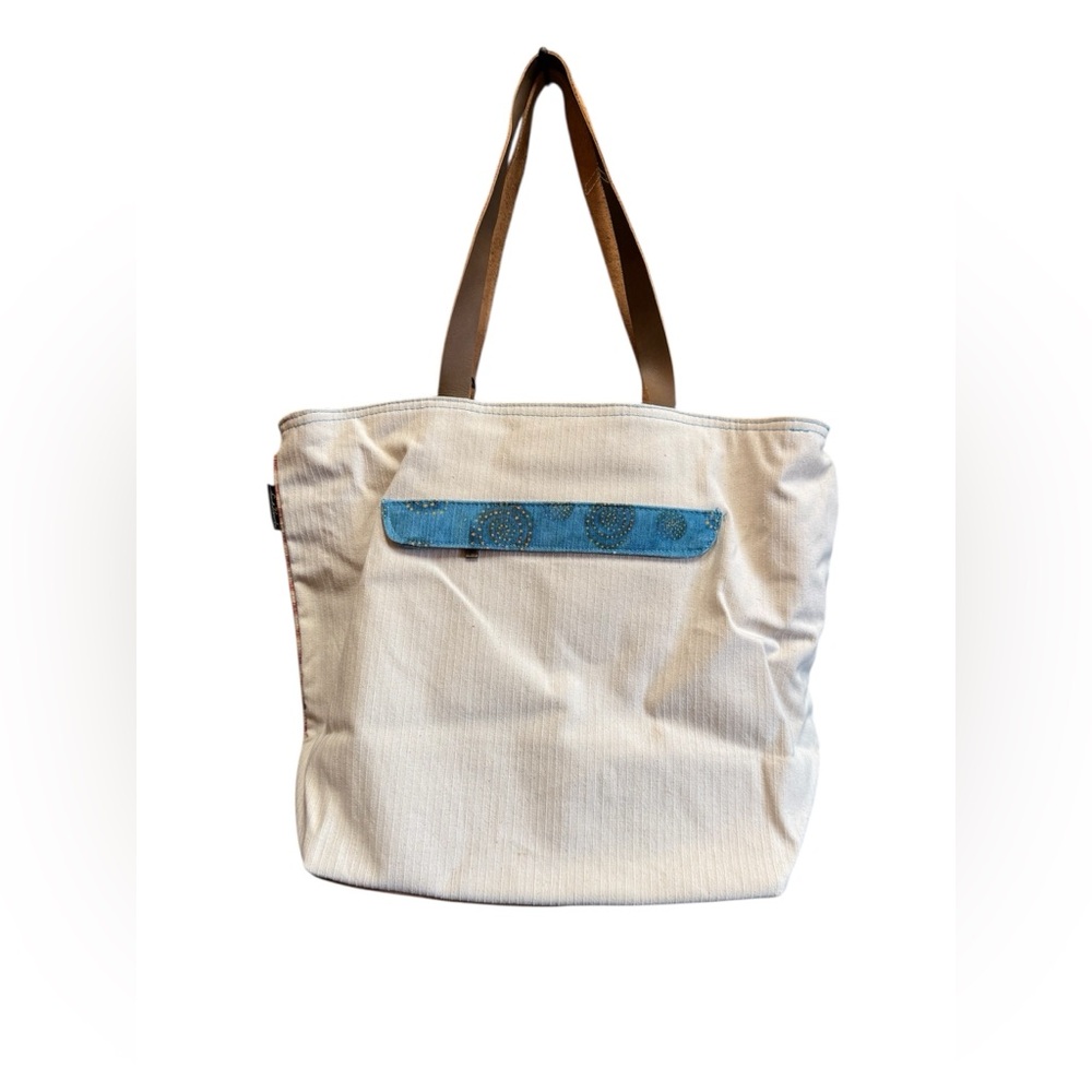 Laurel Burch NWT Sky Mares Large Print Tote Bag - Picture 2 of 7
